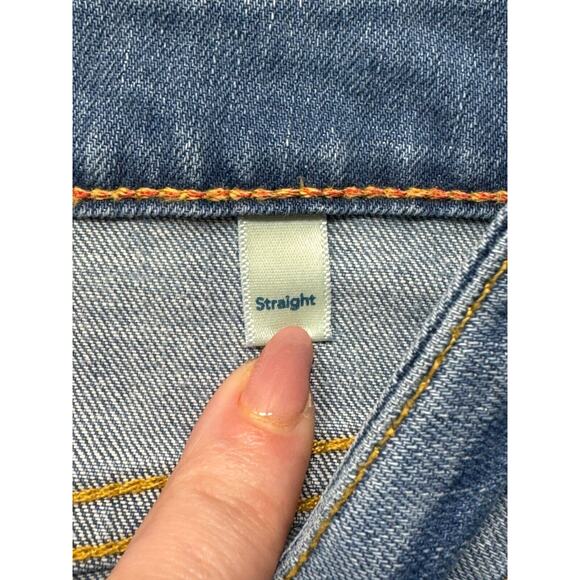 Raleigh Denim Jeans Womens 27 Blue Straight Leg Light Wash Mid Rise 5 Pocket - Picture 14 of 16